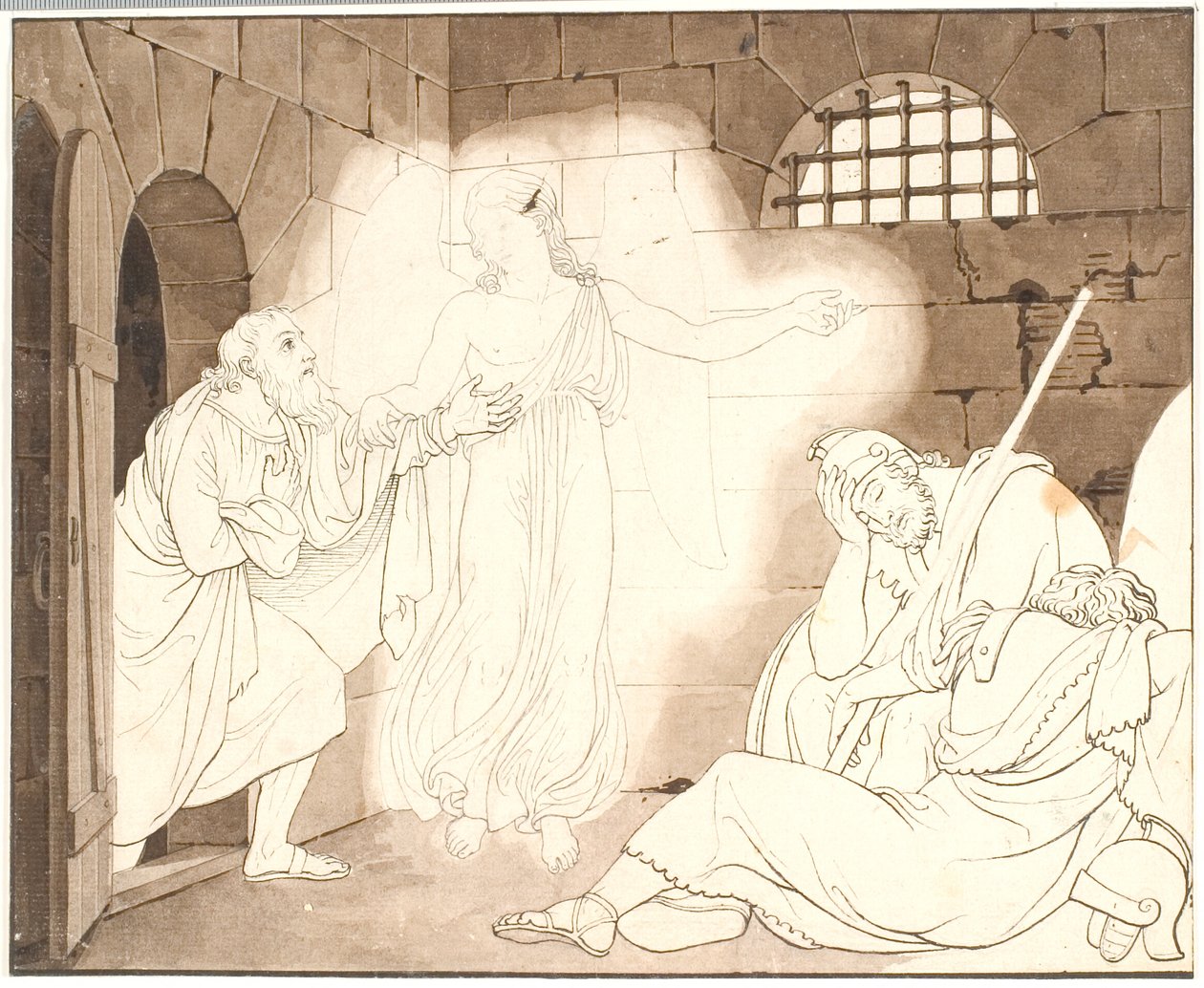 Libération de Pierre de la Prison - C.G. Kratzenstein Stub