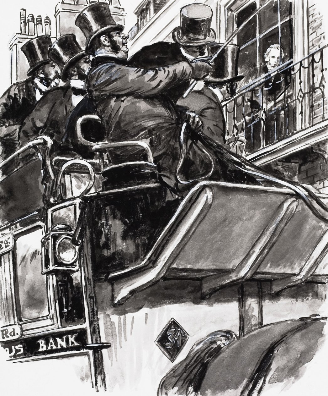 Lord Palmerston (gouache sur papier) - C.L. Doughty