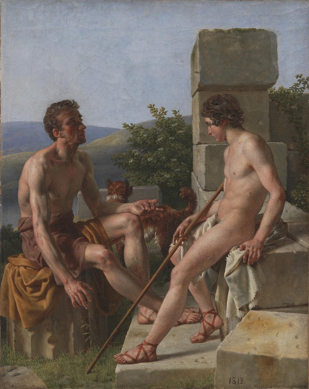Deux Bergers - Christoffer Wilhelm Eckersberg