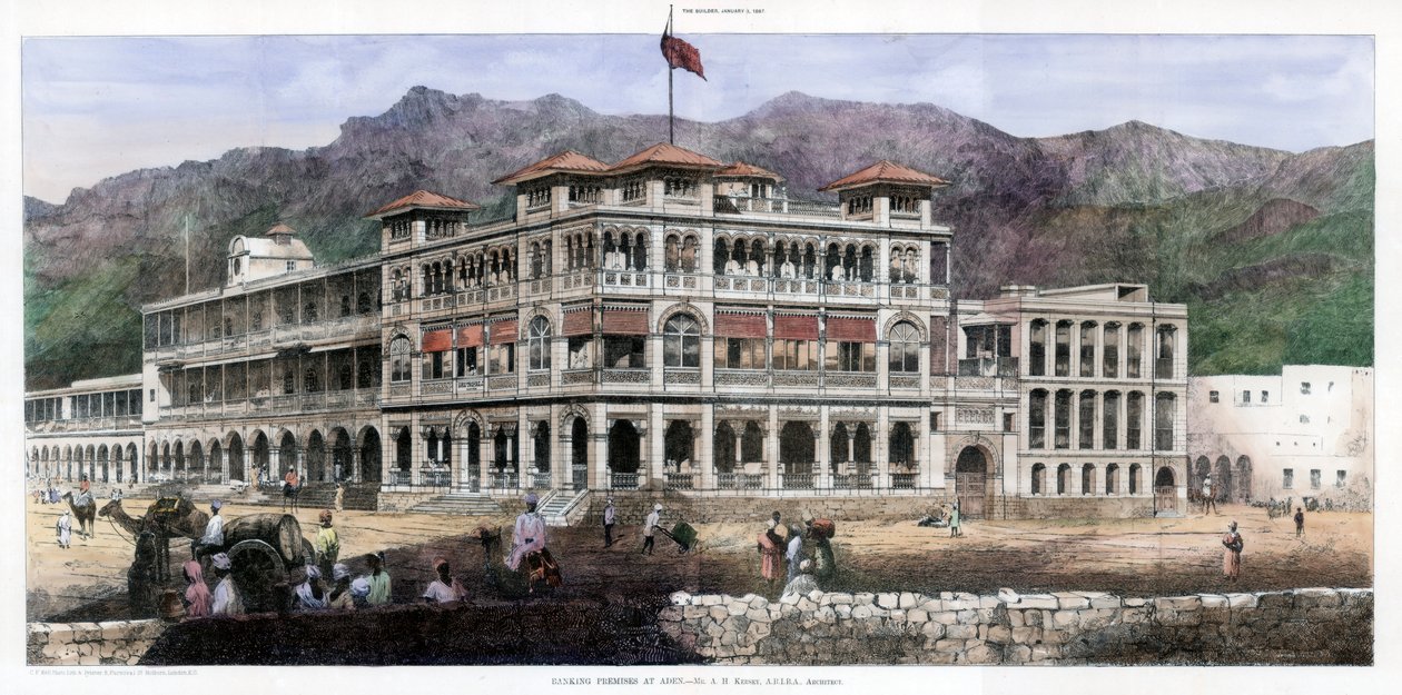 Locaux bancaires à Aden - C Kell