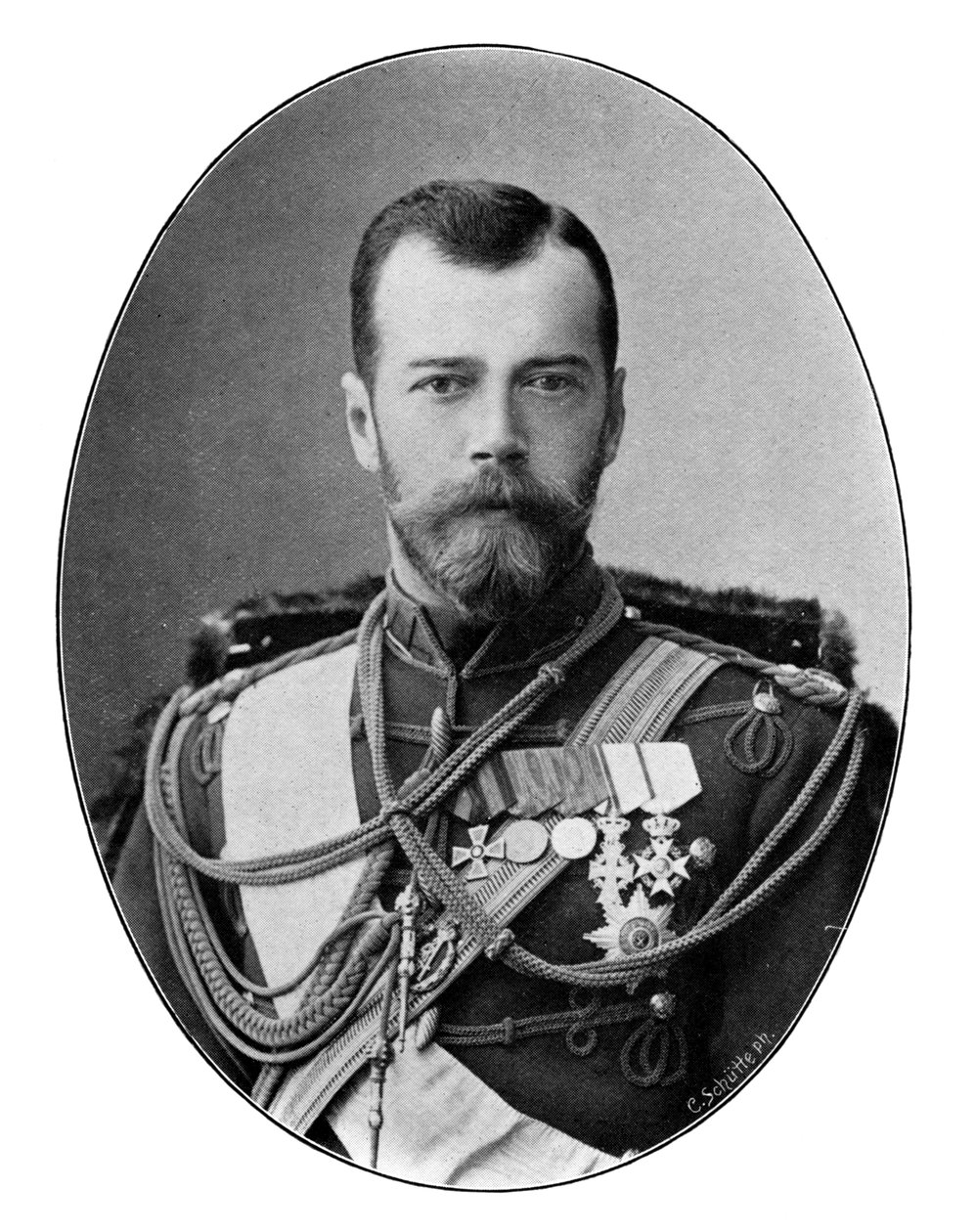Tsar Nicolas II de Russie, 1901 - C. Schutte