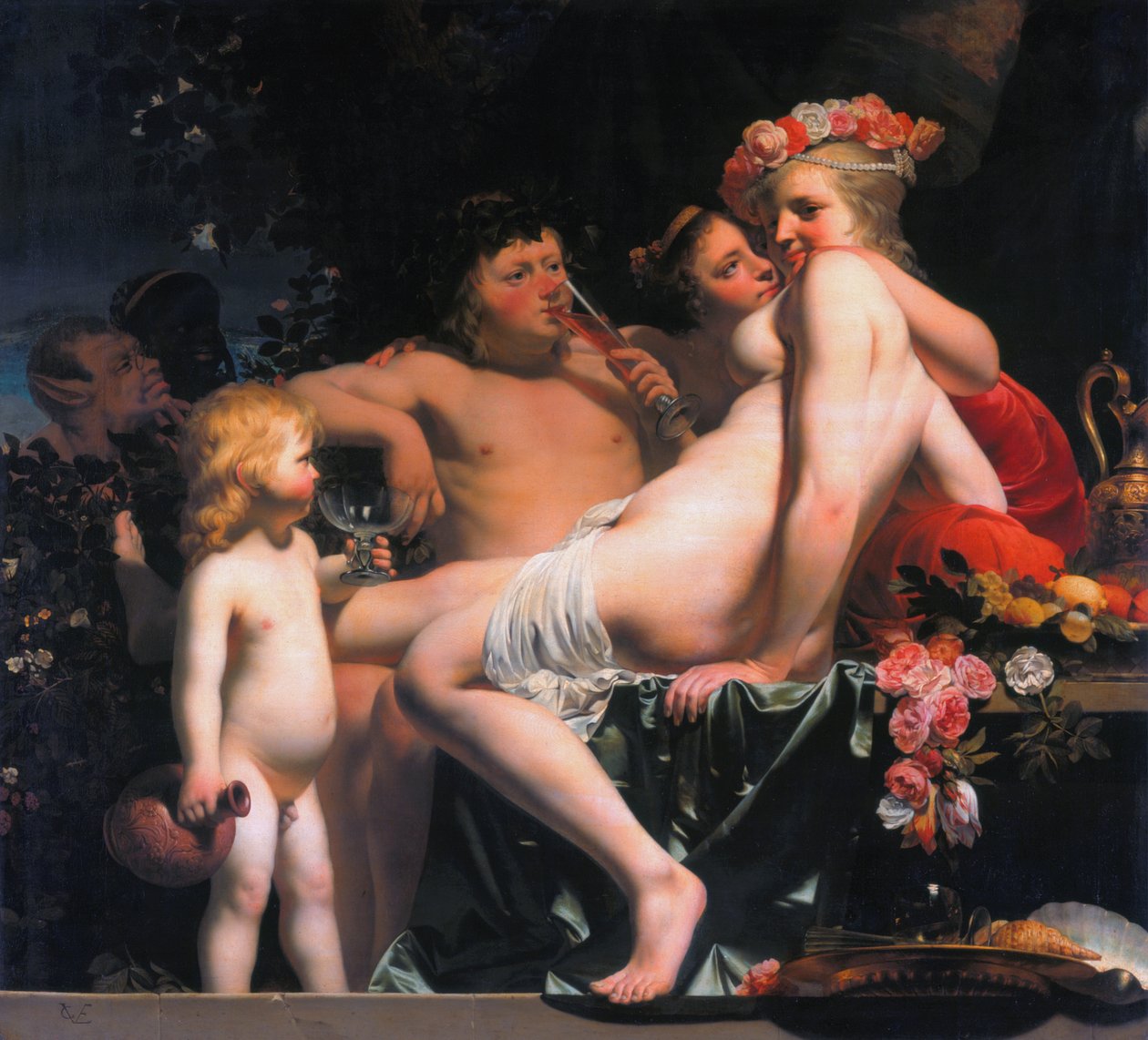 Bacchus et Ariane - Cesar Boetius van Everdingen