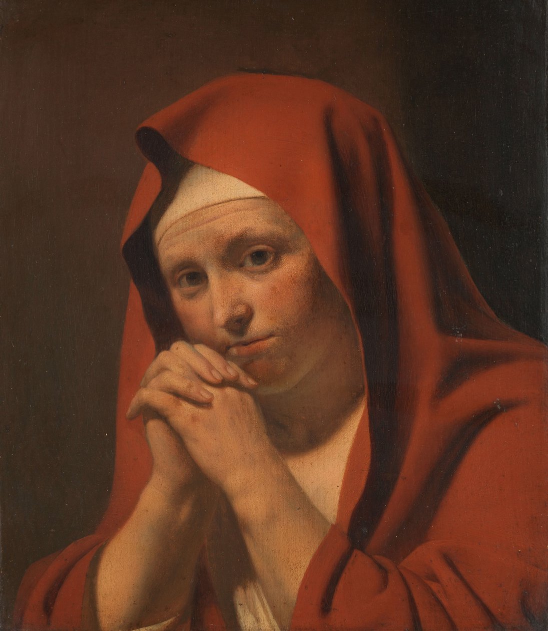 Femme priant - Caesar Boëtius van Everdingen (circle of)