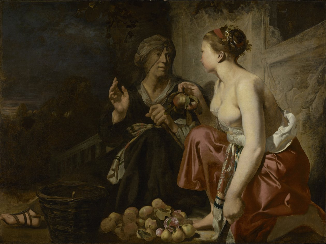 Vertumne et Pomone - Caesar van Everdingen