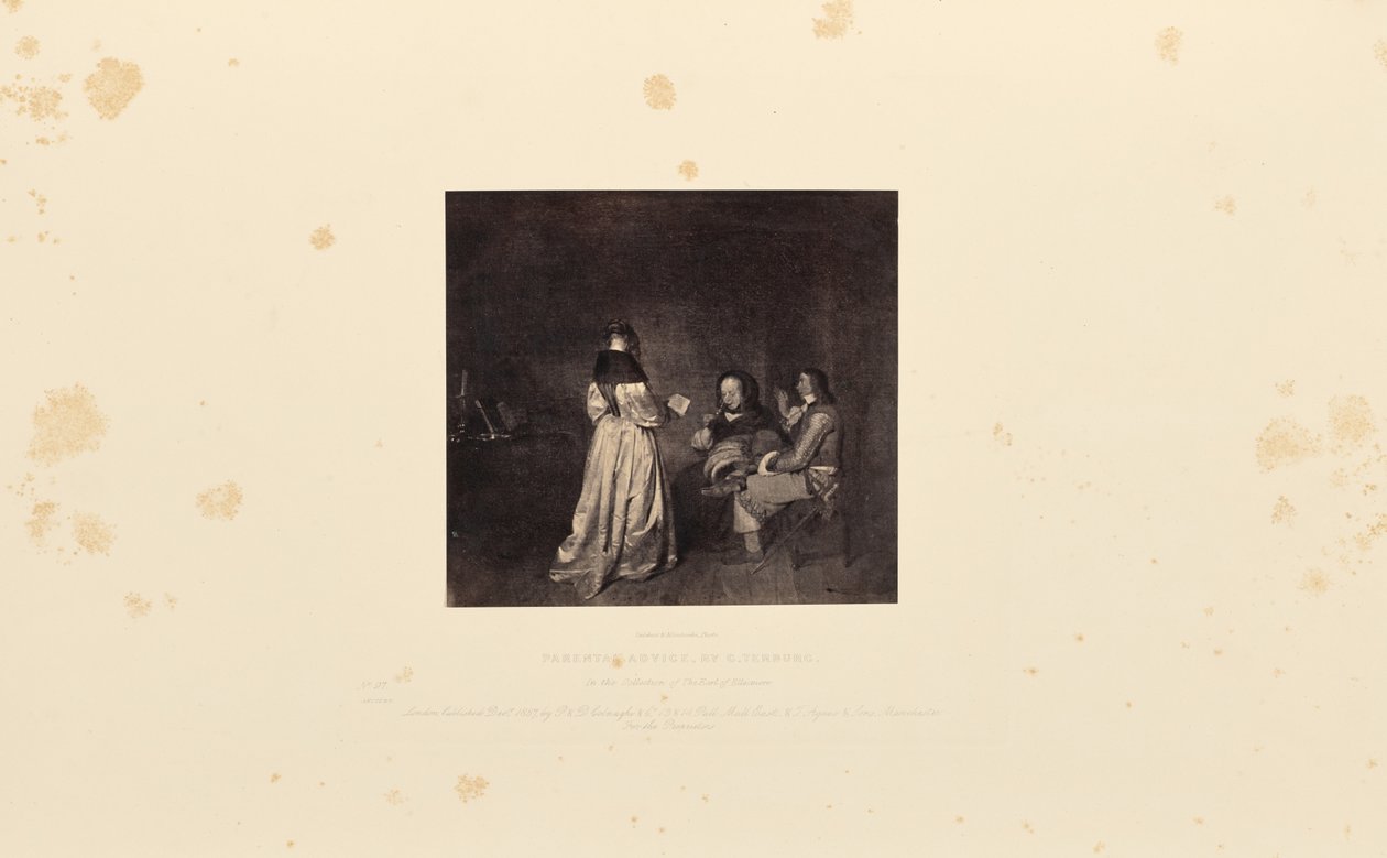 Conseils aux parents, par C. Terburg - Caldesi and Montecchi