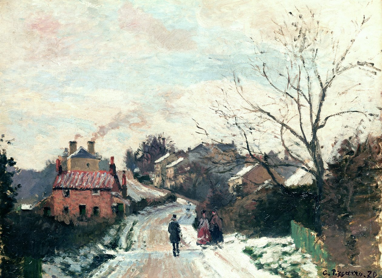 Fox Hill, Upper Norwood, 1870 - Camille Jacob Pissarro
