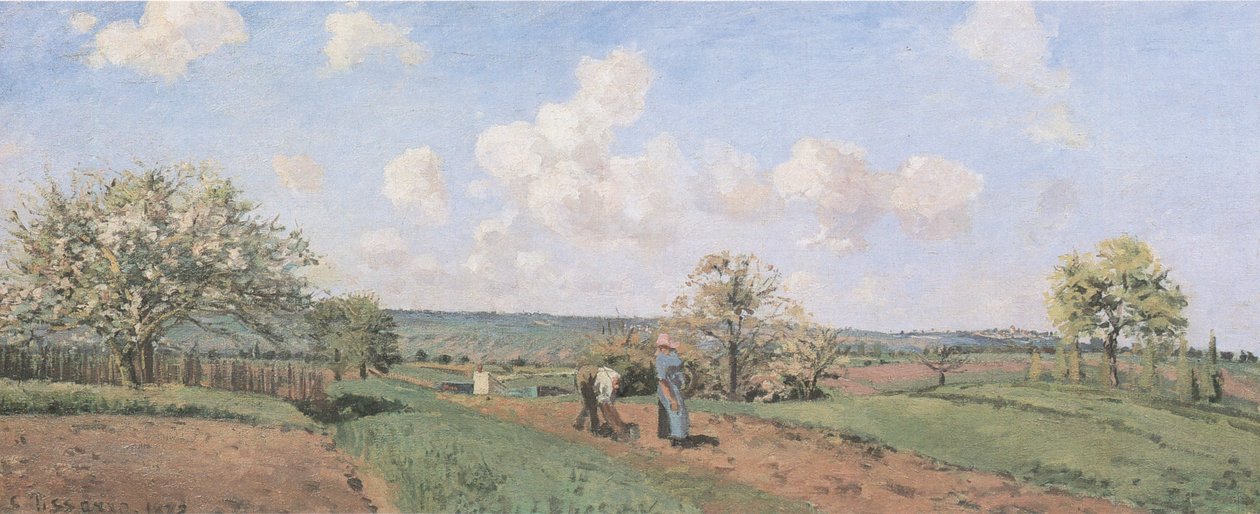 Le Printemps - Camille Jacob Pissarro