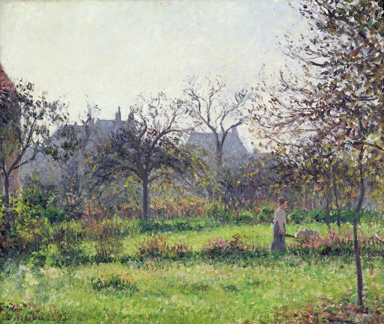 Soleil du matin, automne, Éragny, 1897 - Camille Jacob Pissarro