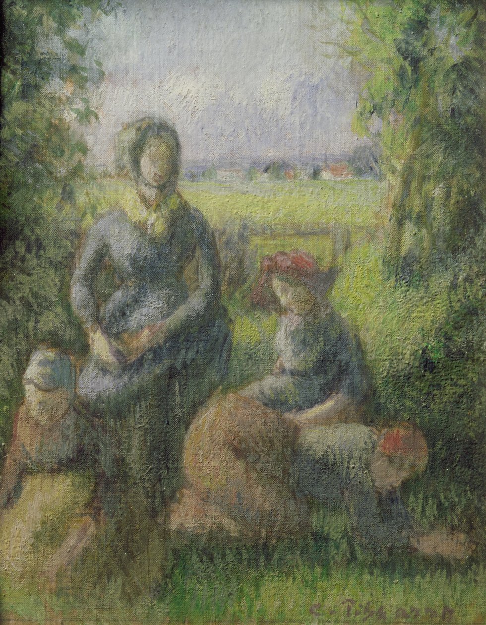 Scène rustique - Camille Jacob Pissarro