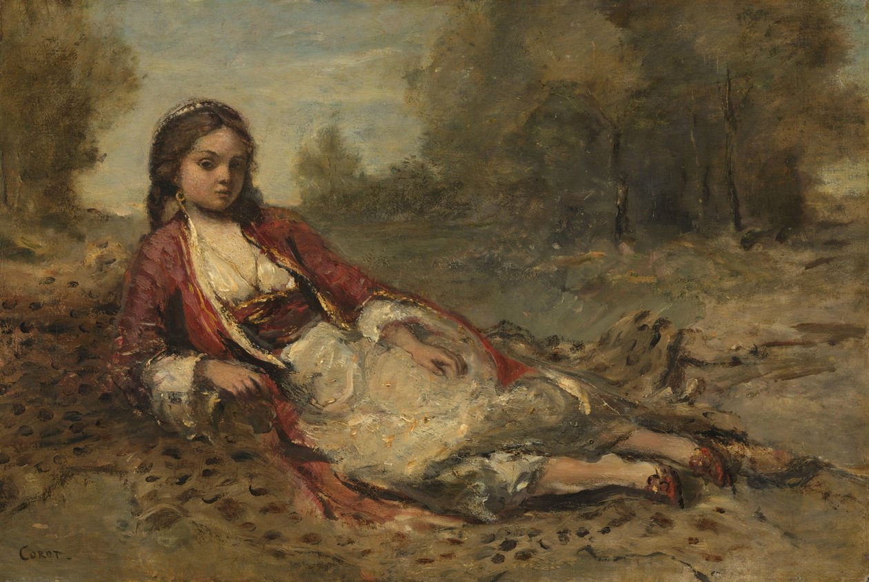 Algérienne - Camille Corot