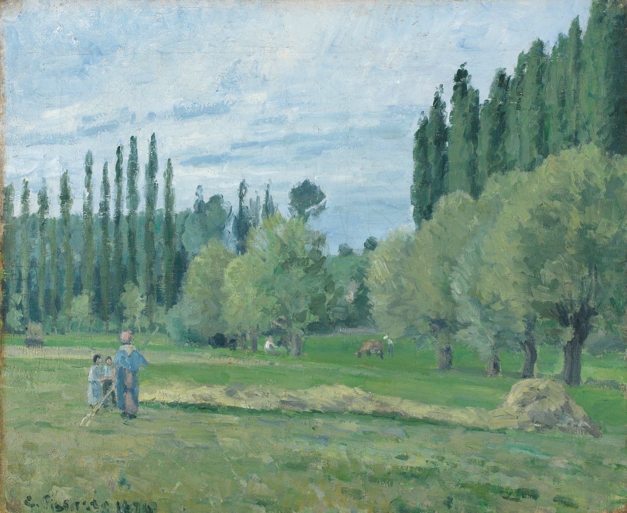 Fenaison - Camille Jacob Pissarro