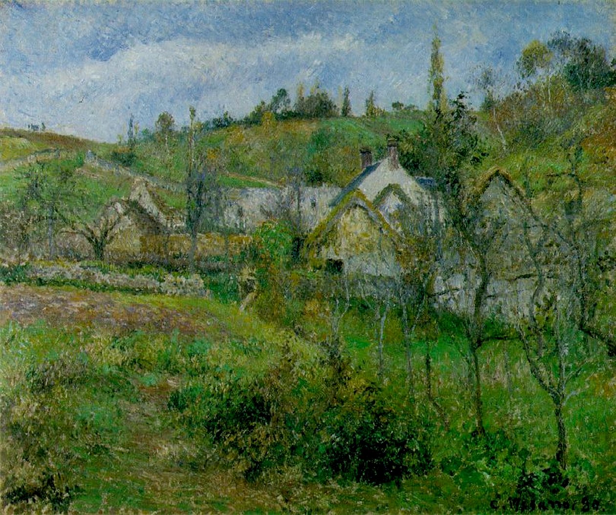 Le Valhermeil, près de Pontoise, 1880 - Camille Jacob Pissarro