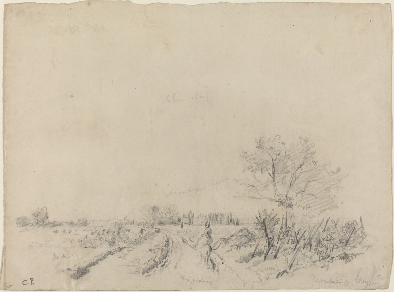 Route de Montmorency - Camille Pissarro