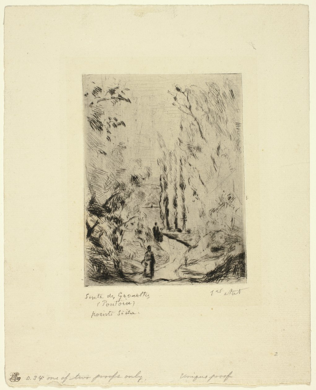 Sentier - Camille Pissarro