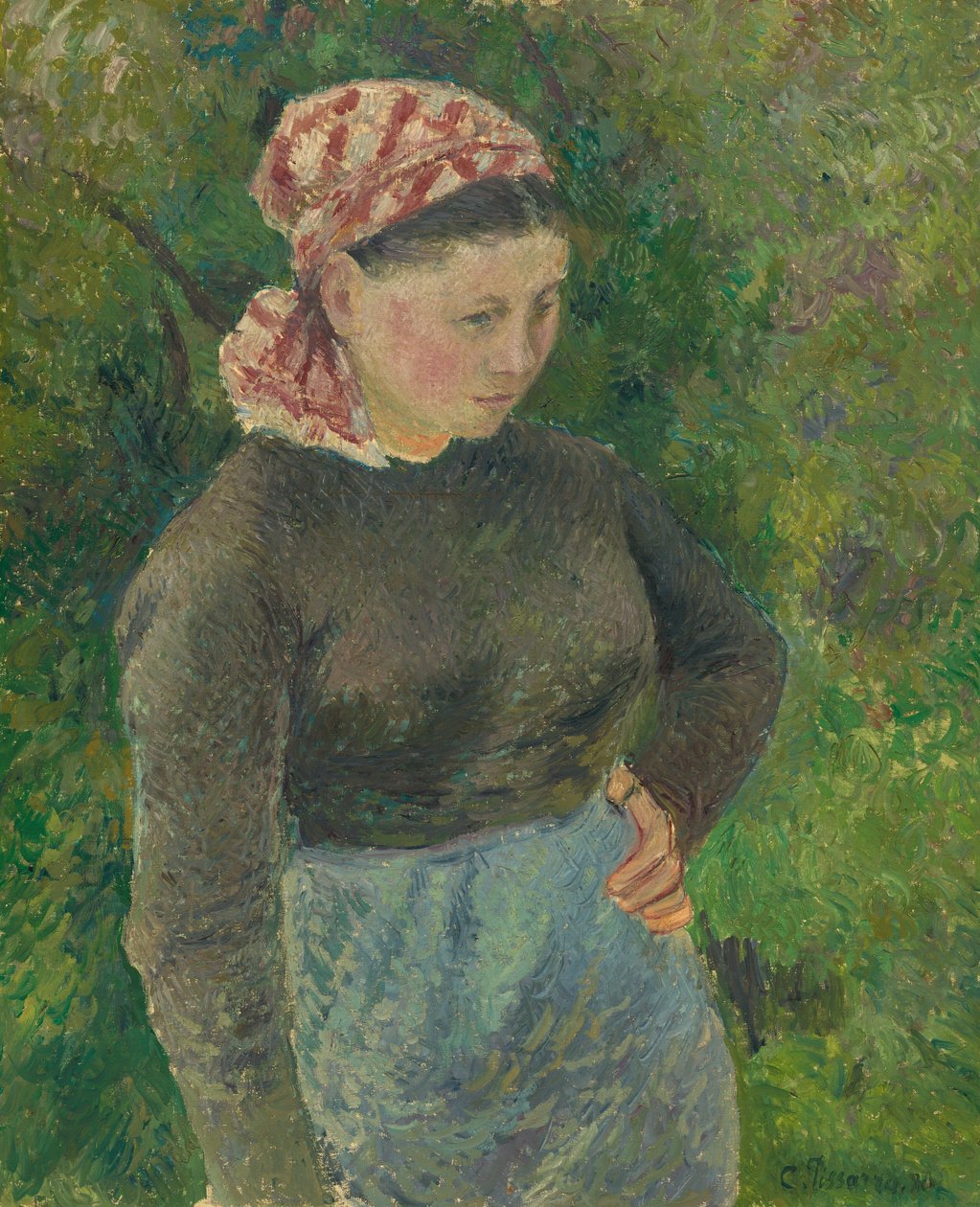 Femme paysanne - Camille Pissarro