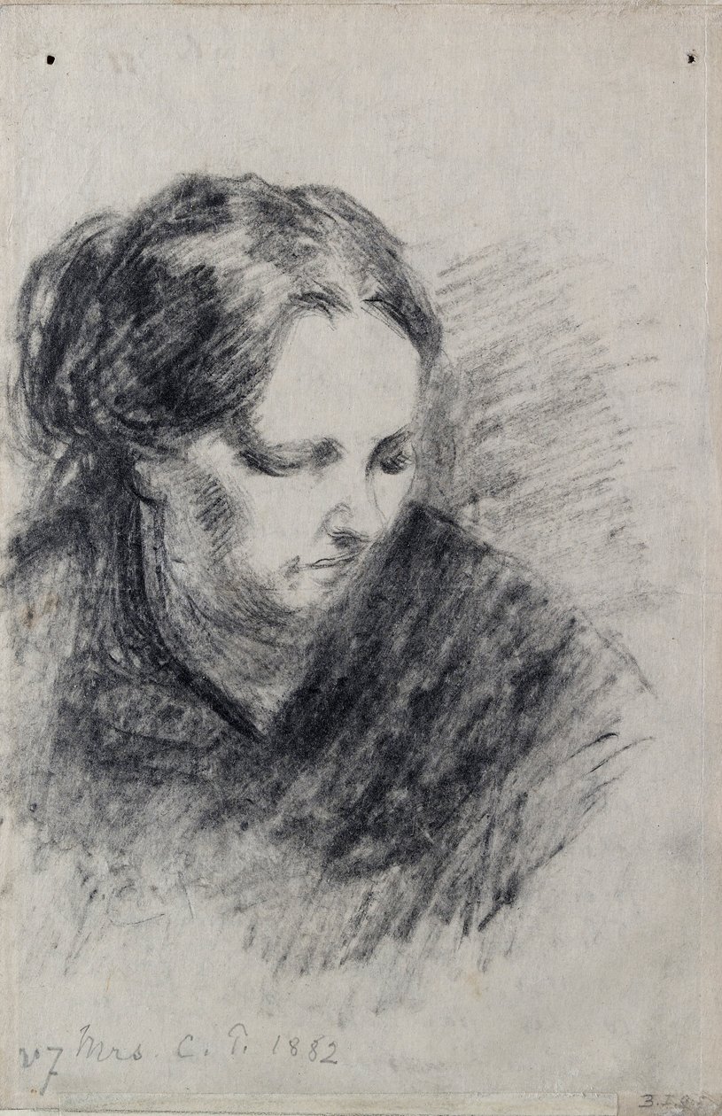 Portrait de Madame Pissarro - Camille Pissarro