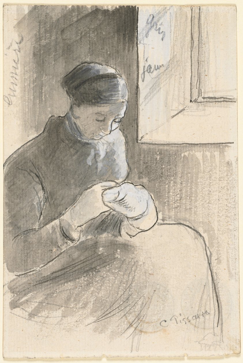 Le Réparateur - Camille Pissarro