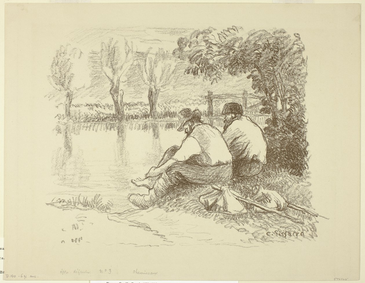 Vagabonds - Camille Pissarro