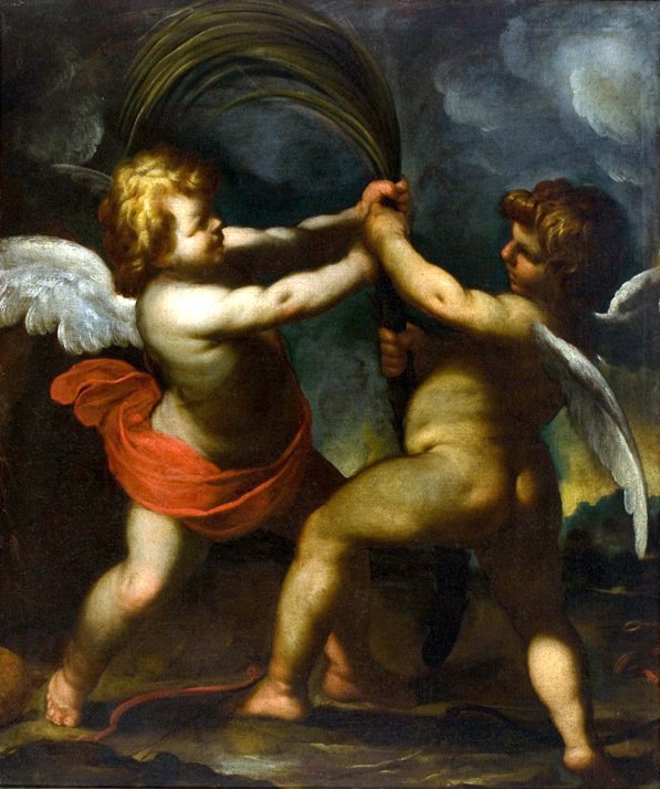 Éros et Antéros - Camillo Procaccini