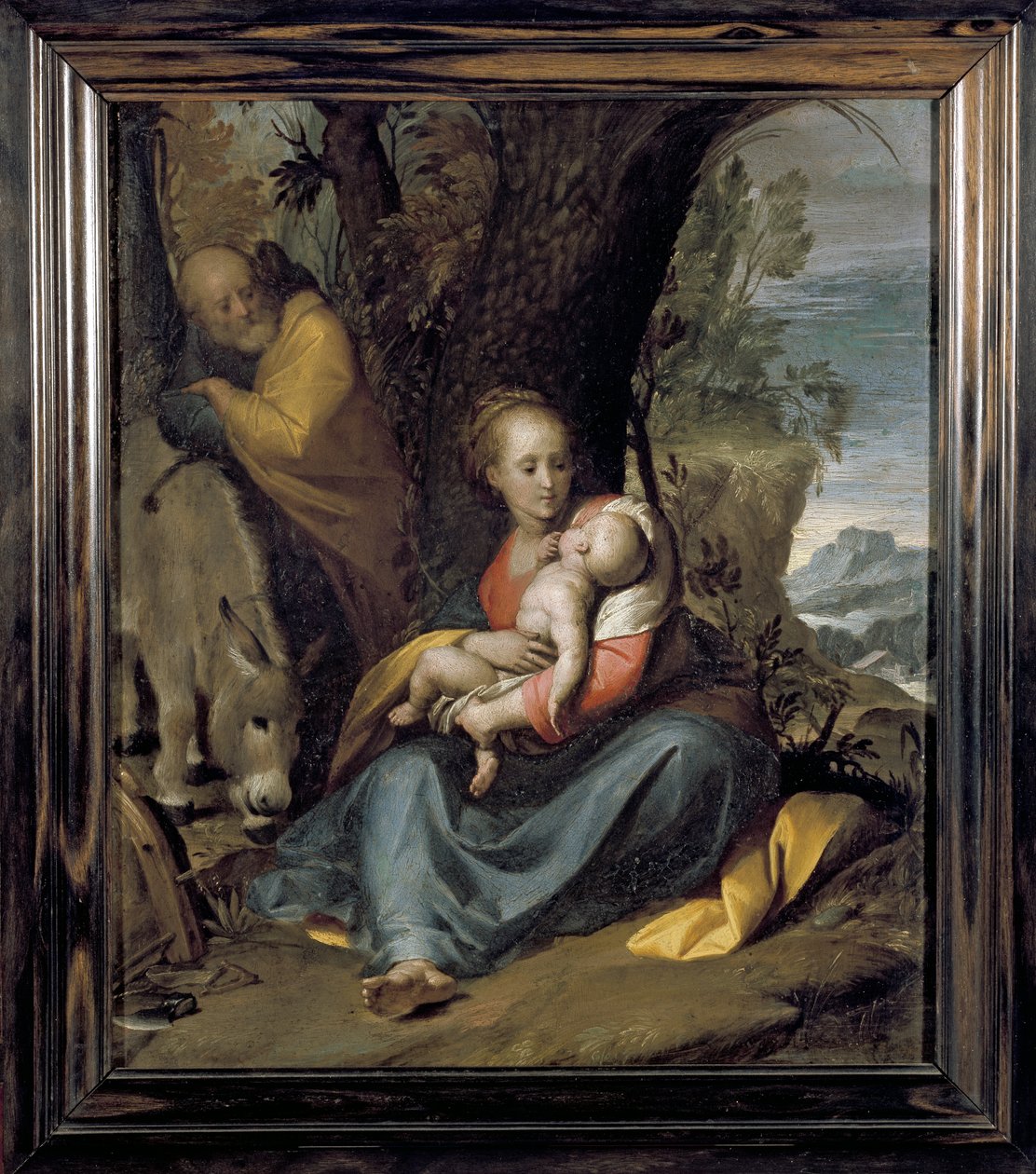 Le Repos pendant la Fuite en Égypte - Camillo Procaccini