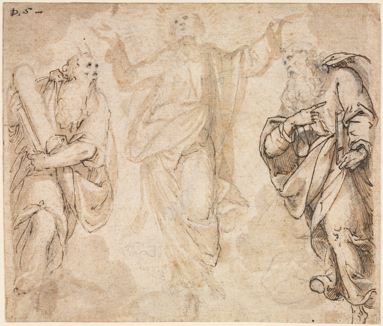 La Transfiguration (recto) - Camillo Procaccini