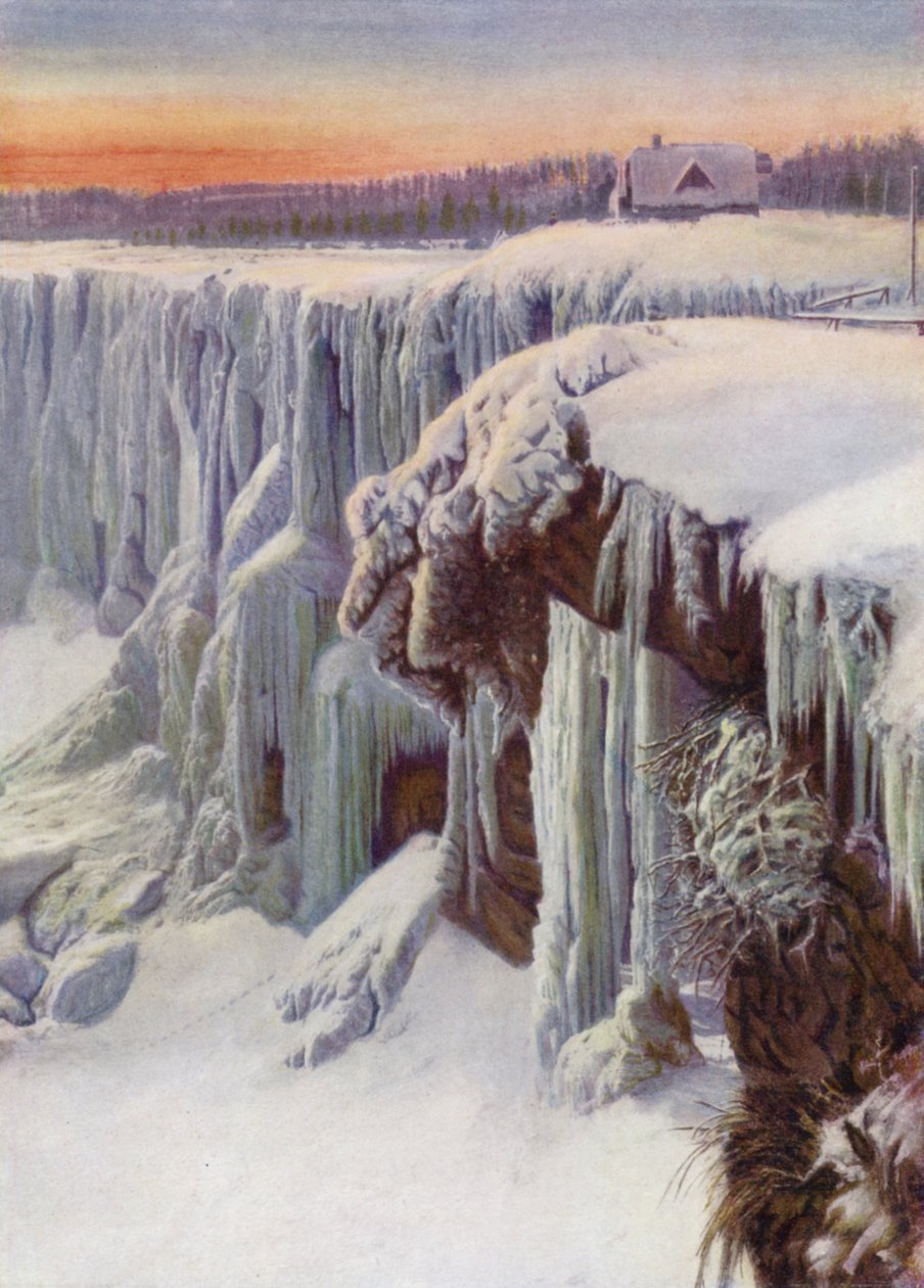 Chutes du Niagara gelées en hiver (photo couleur) - Canadian Photographer