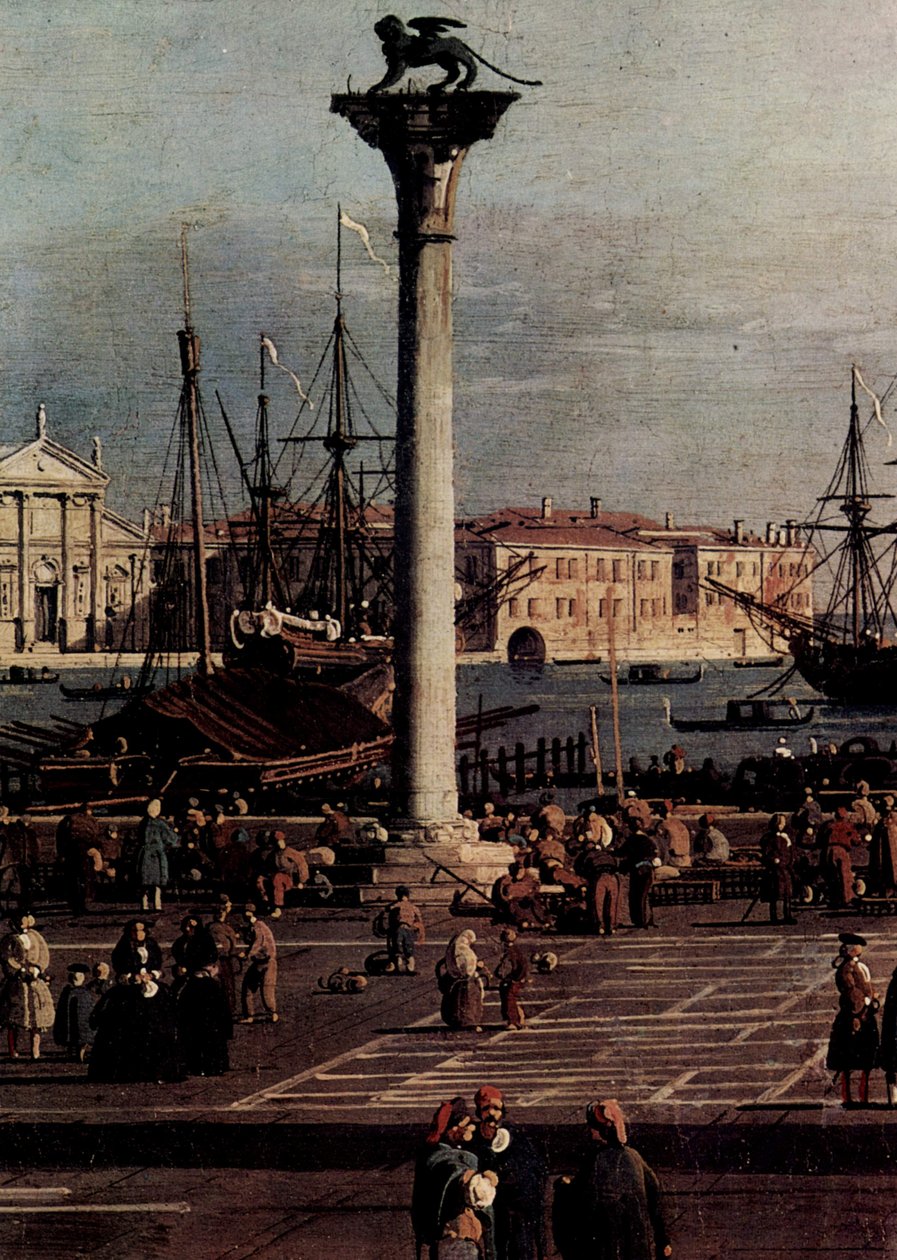 La Piazzetta (détail) - Giovanni Antonio Canal