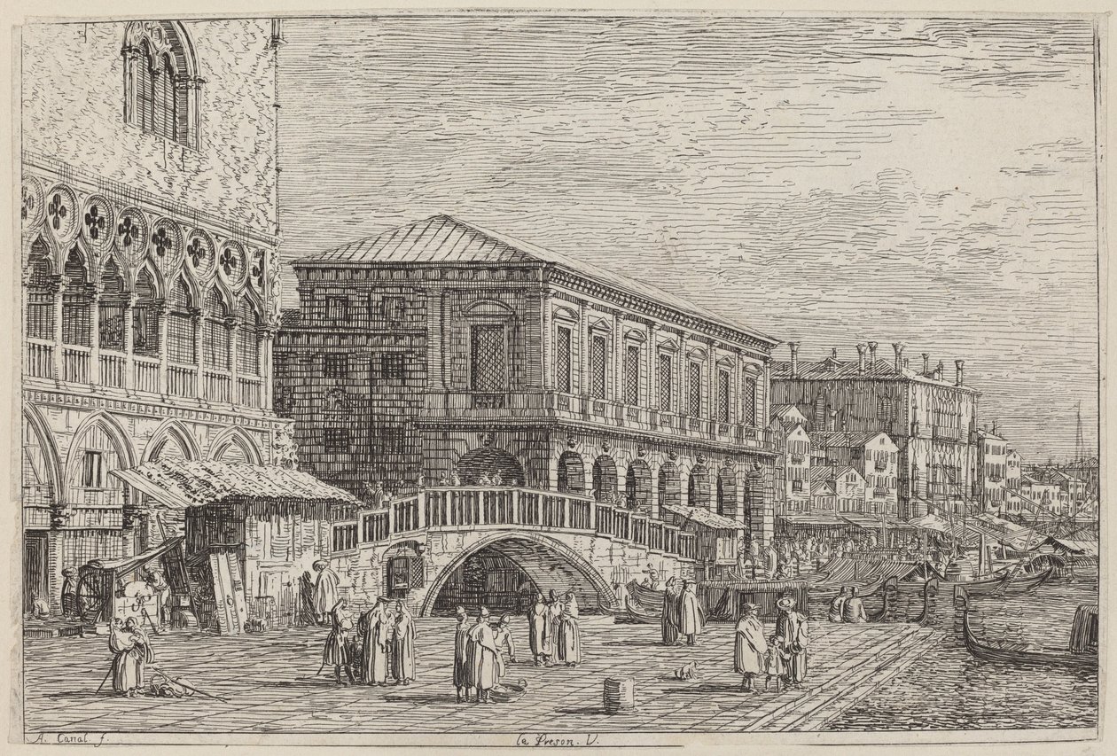 Le Preson. V., vers 1735-1746 - Canaletto