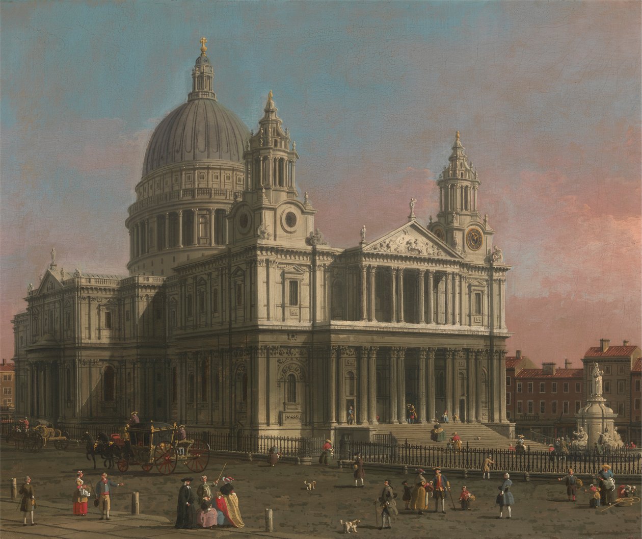 Cathédrale Saint-Paul - Canaletto