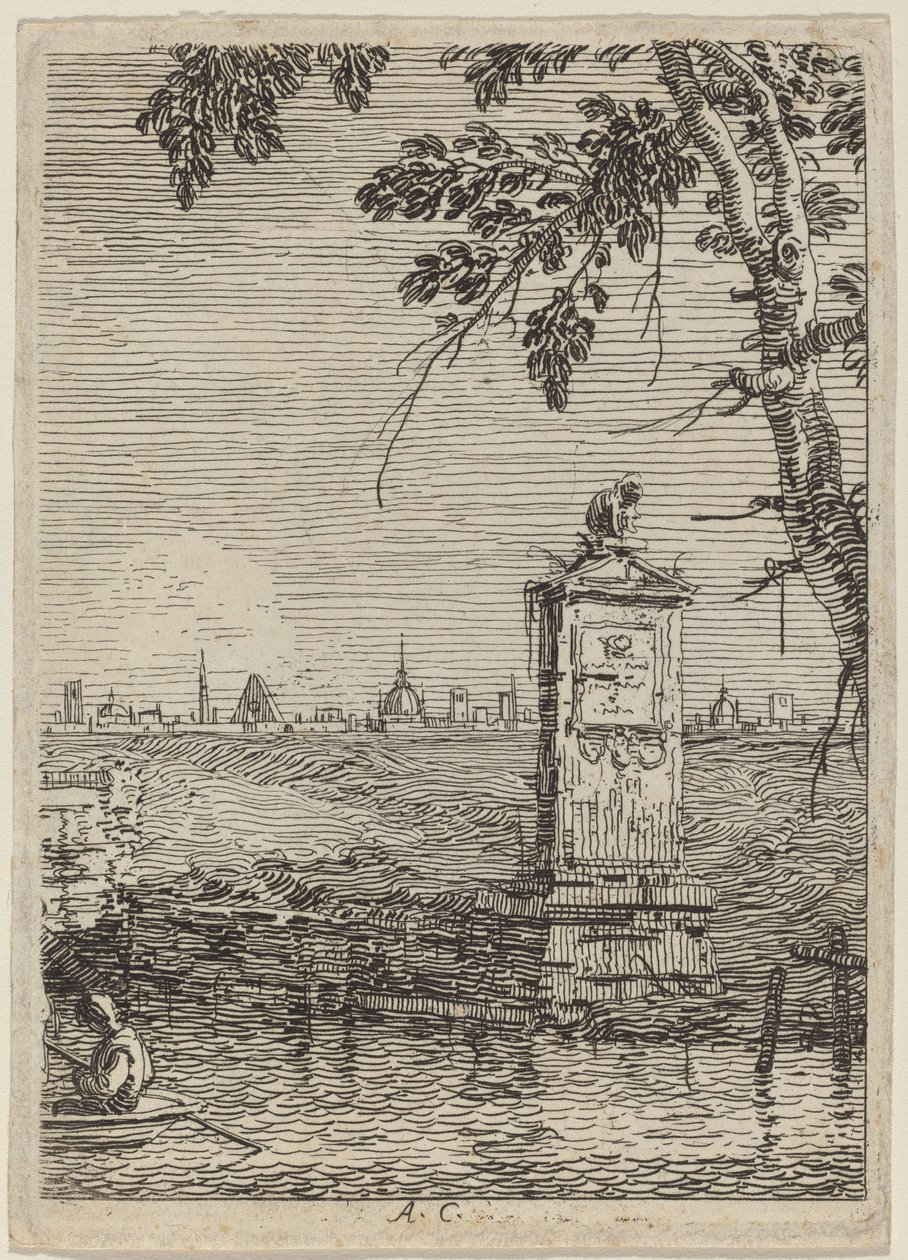 Le petit monument - Canaletto