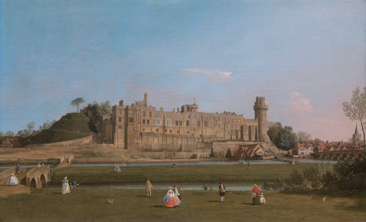 Château de Warwick - Canaletto