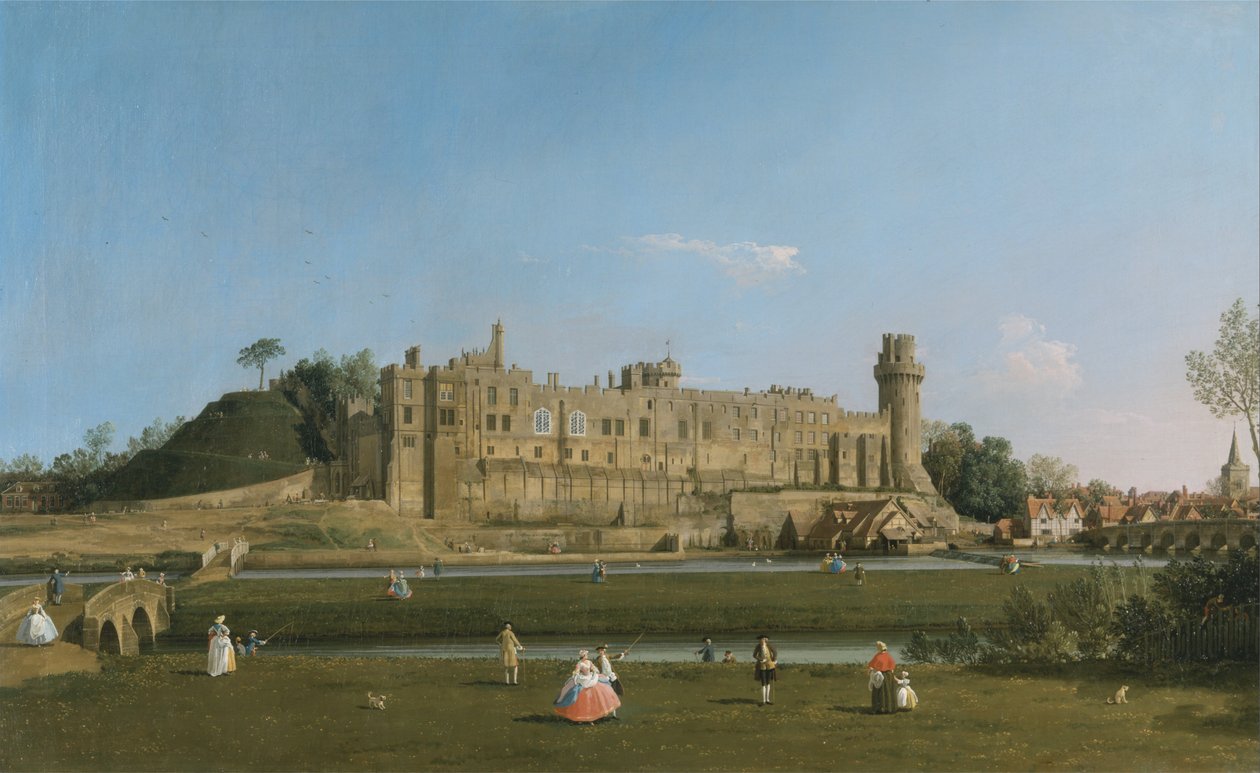 Château de Warwick - Canaletto