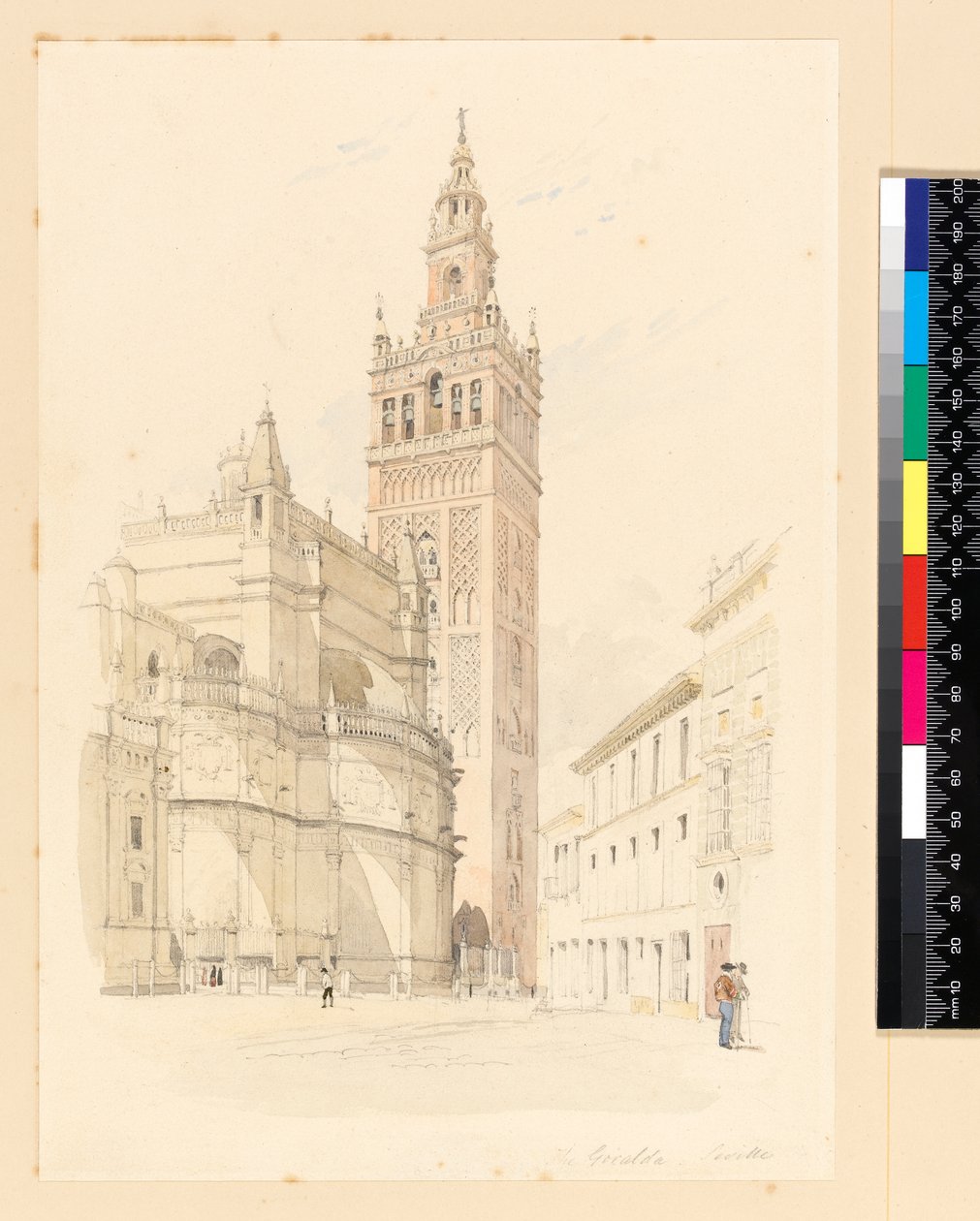 La Giralda, Séville, c.1846 - Canon G. F. Weston