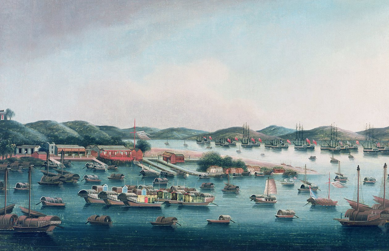 Port de Hong Kong - Cantonese School