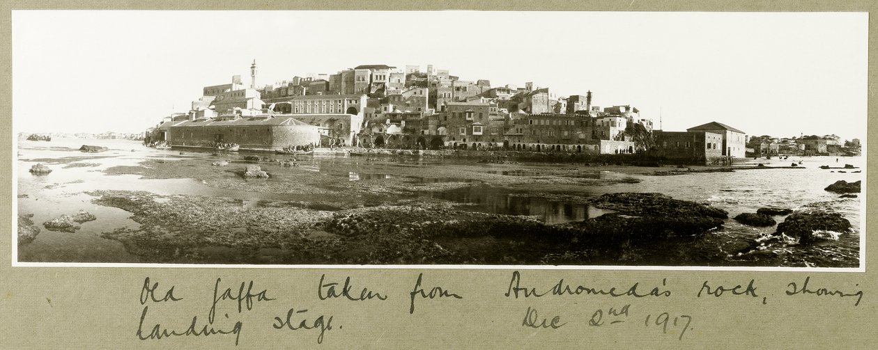 Vieux Jaffa pris du rocher d