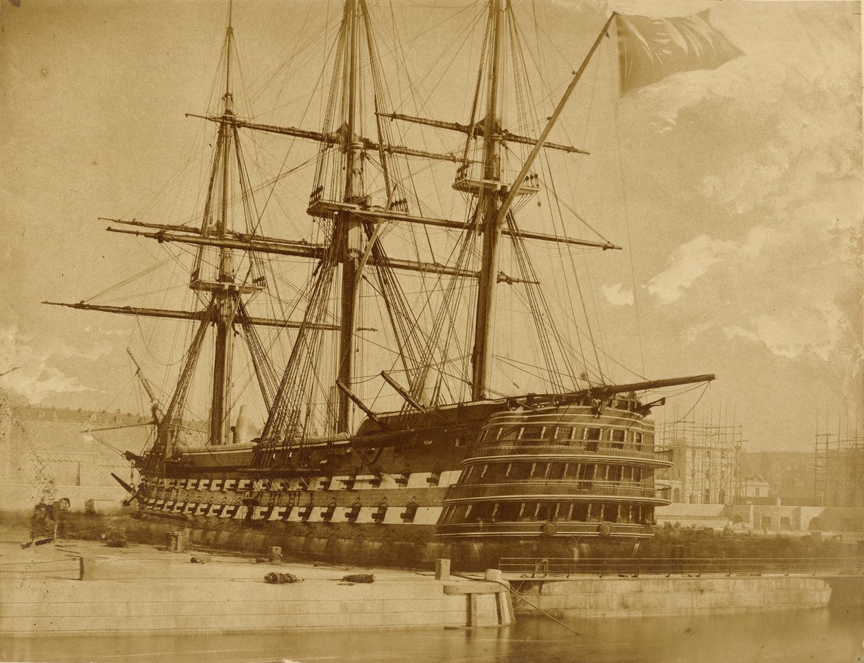 H.M.S. Duke of Wellington - Capt. Linnaeus Tripe