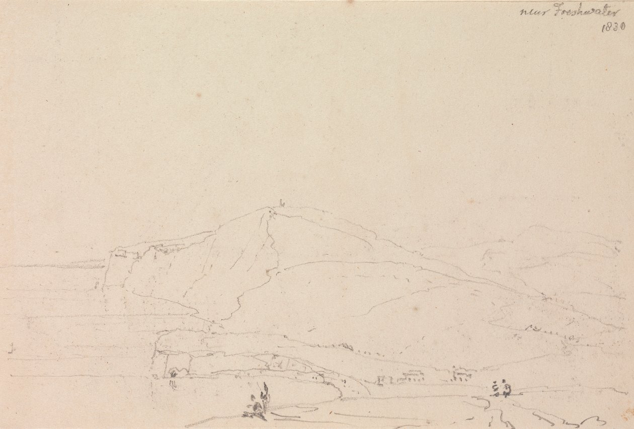 Près de Freshwater, île de Wight - Capt. Thomas Hastings