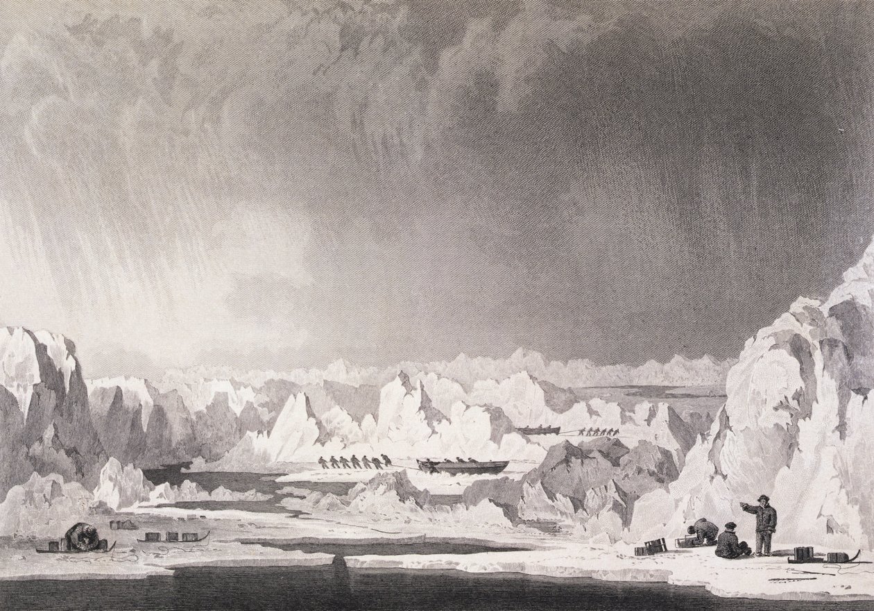 Voyage parmi les hummocks de glace, de 