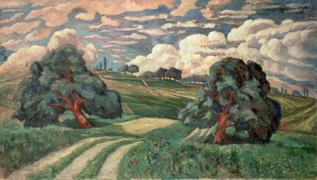 Paysage fauve - Carl Edvard Diriks