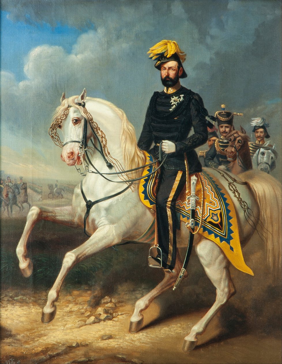 Karl XV, roi de Suède et de Norvège 1860-1872 - Carl Fredrik Kiörboe
