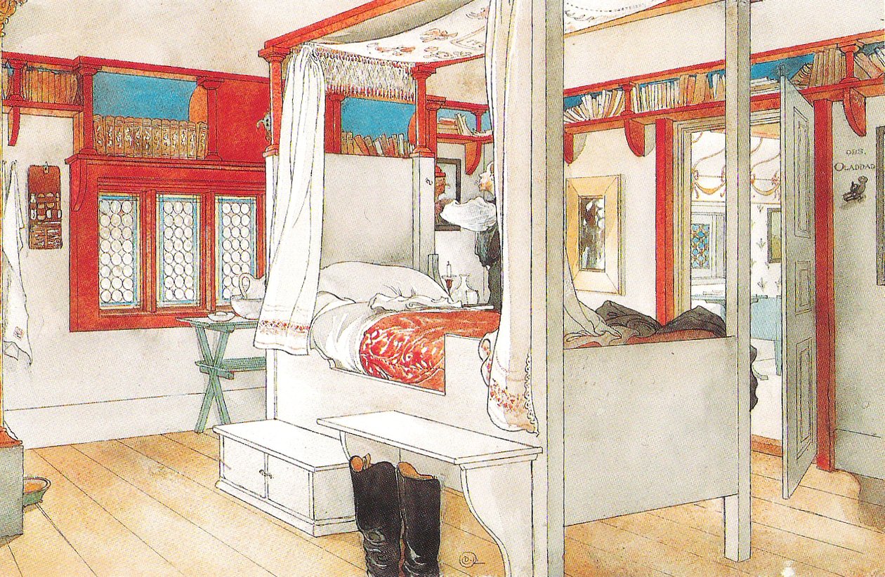 Une maison - Carl Larsson