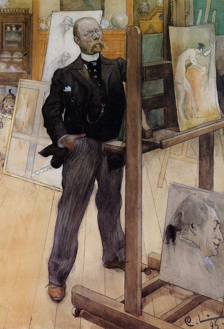 Autoportrait - Carl Larsson