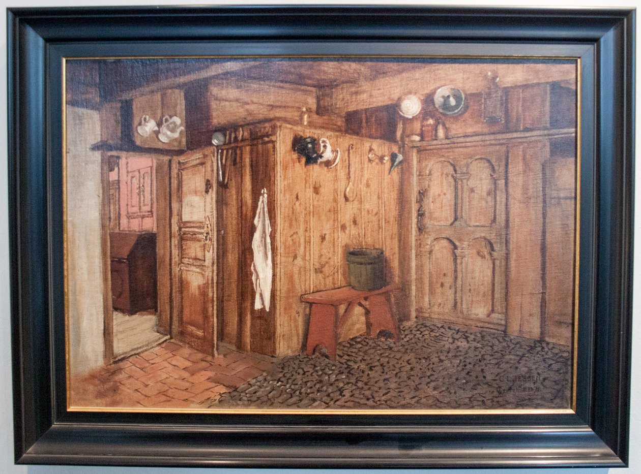 Intérieur nord-frison - Carl Ludwig Jessen