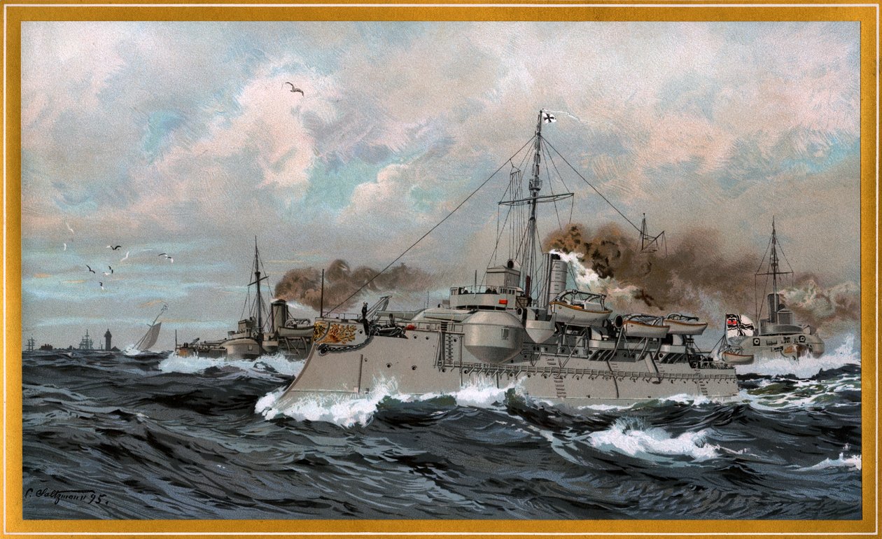 Marine impériale HEIMDALL et SIEGFRIED à l
