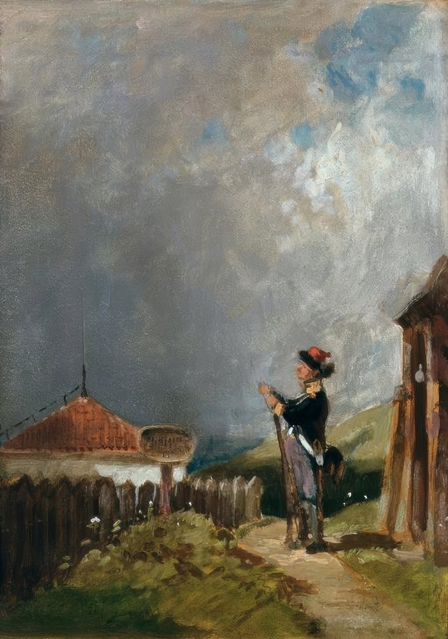 La sentinelle - Carl Spitzweg