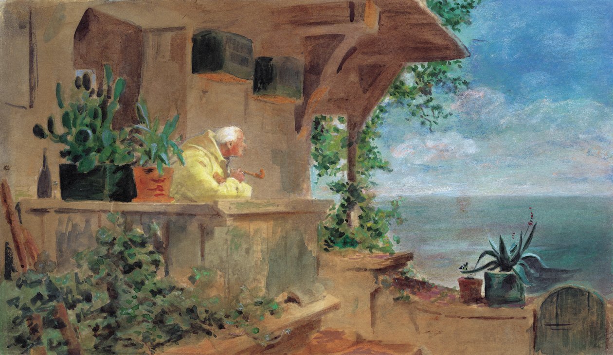 Le Guetteur - Carl Spitzweg