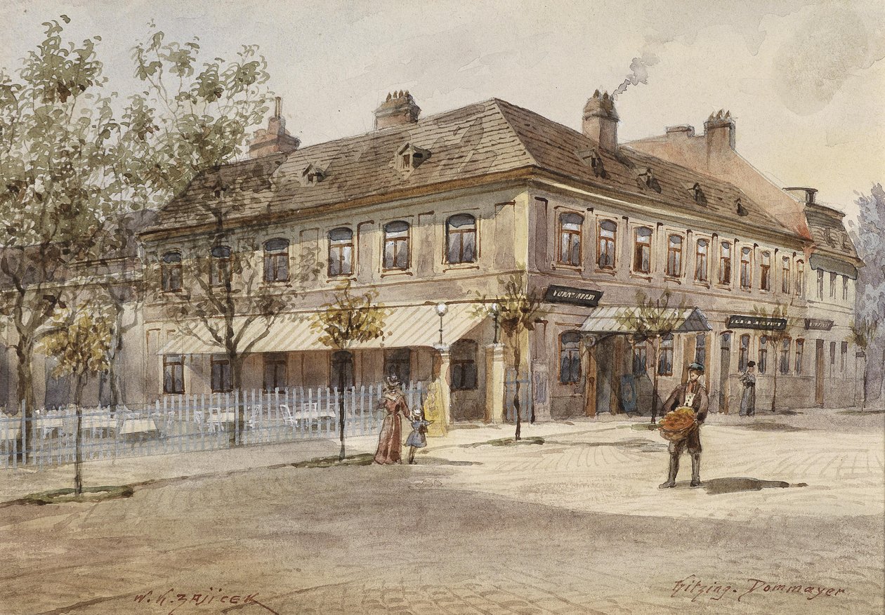 Le Casino Dommayer à Hietzing - Carl Wenzel Zajicek