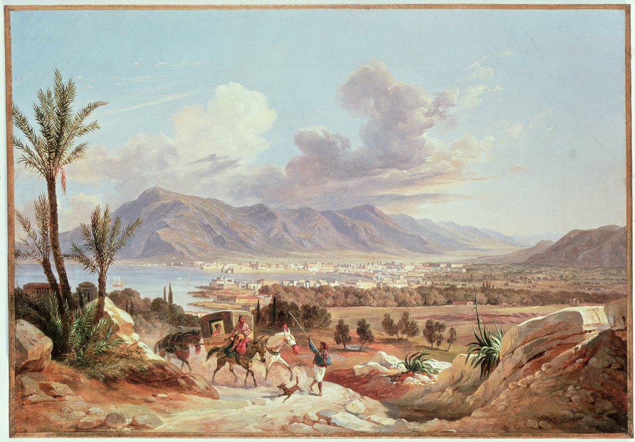 Palermo di Belmonte, c.1831 - Carl Wilhelm Goetzloff