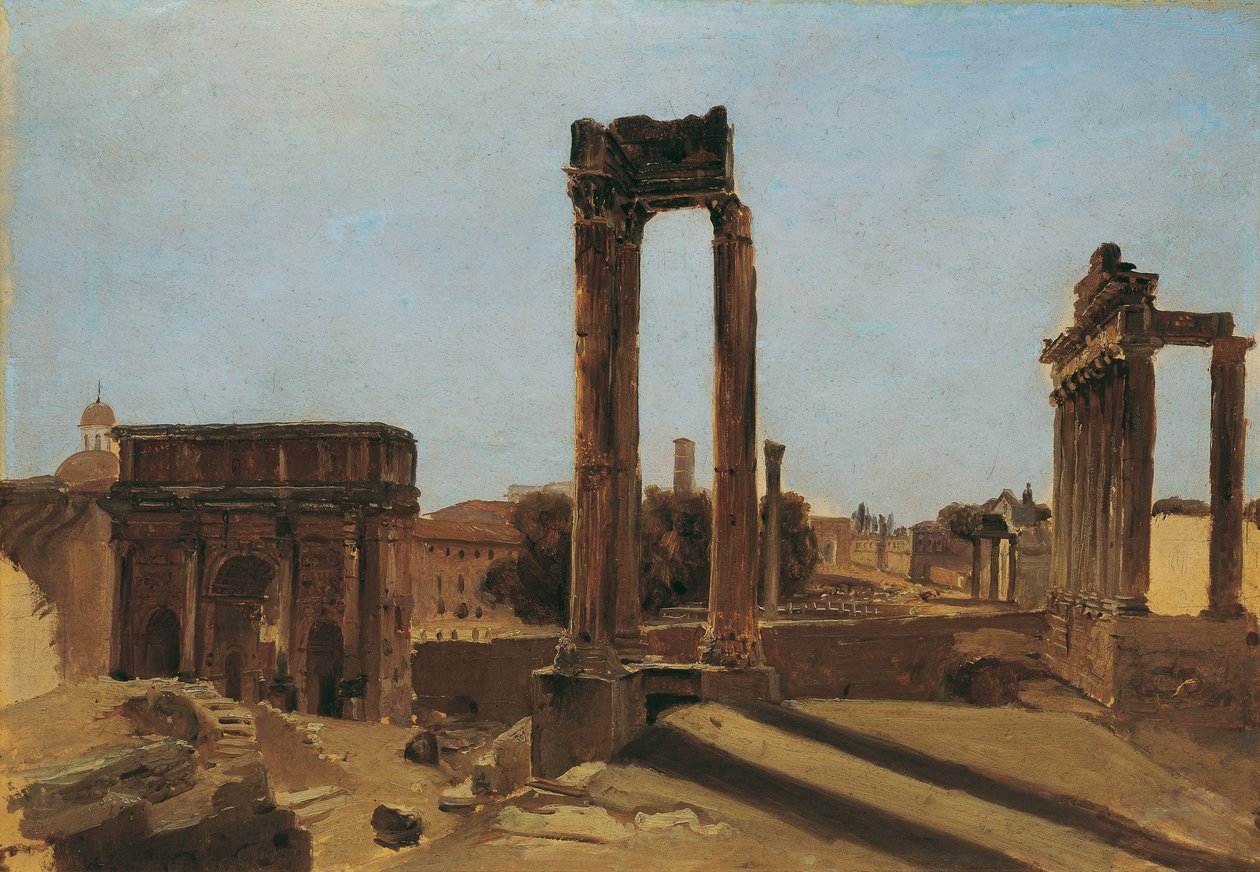 Le Forum Romain - Carl Blechen
