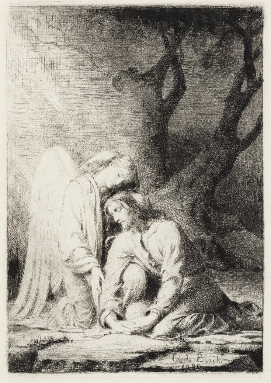 Christ à Gethsémani - Carl Bloch